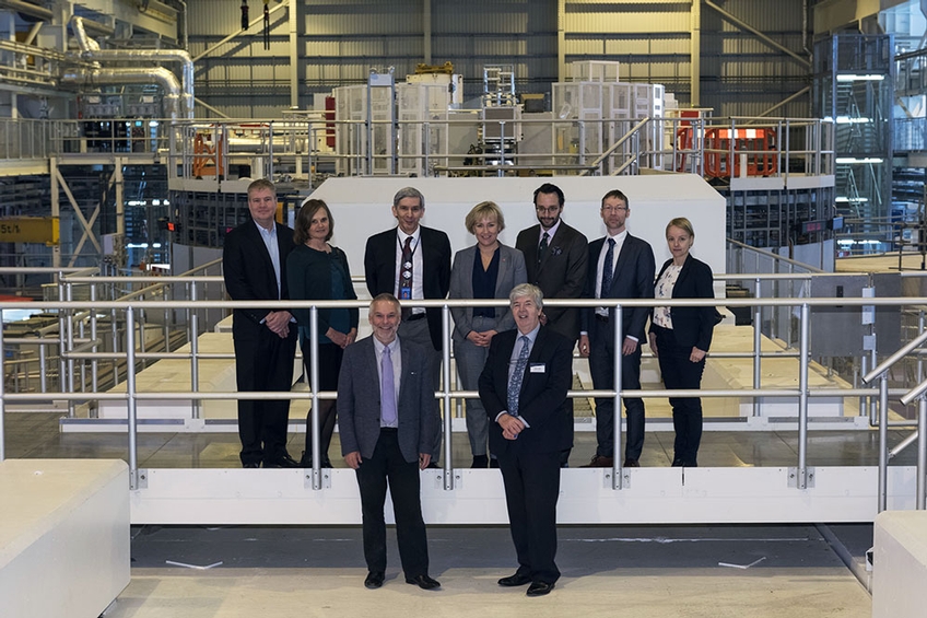 Swedish delegation including Mrs Helene Hellmark Knutsson, Minister for Higher Education and Research in Sweden visit STFC’s ISIS neutron and muon source.